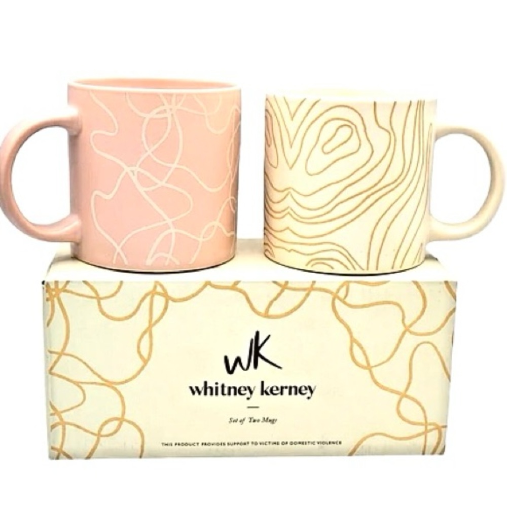 🎉Host Pick x2🎈Whitney Kerney Set of 2 Coffee Mugs ☕️